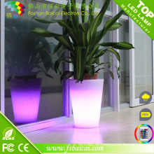 Farbe, die LED-Blumen-Topf / Garten-Dekoration LED Blumen-Vase / LED Blumen-Pflanzer-Topf ändert